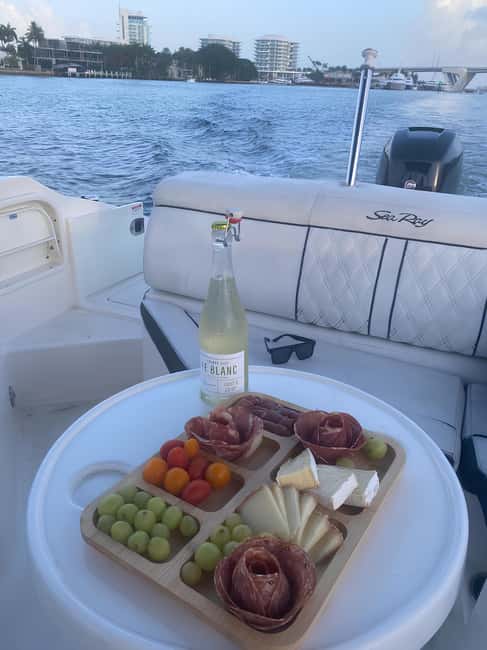 Fort Lauderdale: Sunset Boat Tour with "French Appetizer" - French Appetizers and Relaxing Atmosphere Aboard
