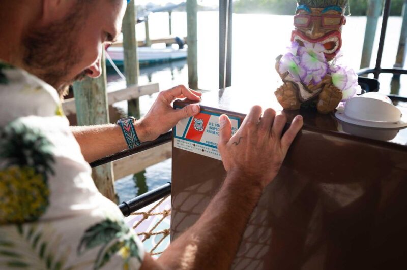 Fort Myers Beach: Adults only BYOB Tiki Pub Sunset Cruise - Starting Point at Excursions Marina in Fort Myers Beach