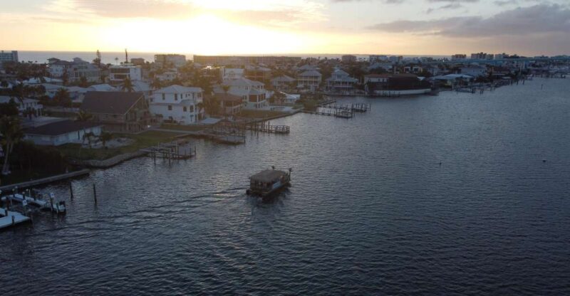 Fort Myers Beach: Adults only BYOB Tiki Pub Sunset Cruise - The Scenic Beauty of Fort Myers Beach at Sunset