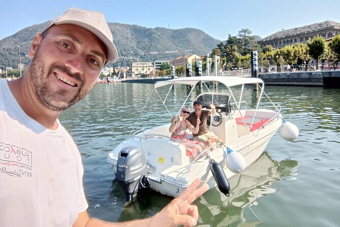 Four Hours Boat Rental in Lake Como - Key Points