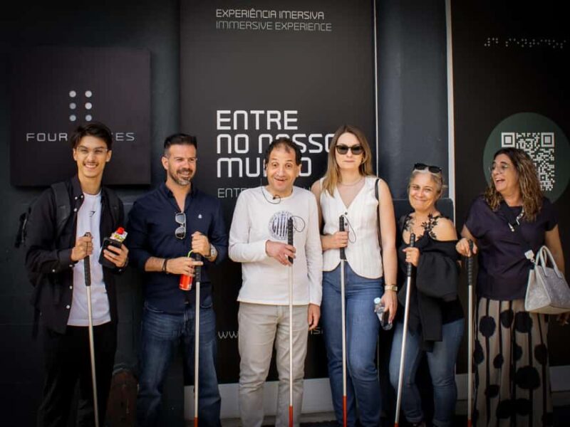 FOUR SENSES: The Immersive Experience in the Dark - Faro - Frequently Asked Questions