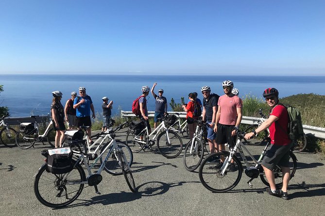 Framura, the-new-Cinque-Terre, panoramic ebike tour - Visiting the Panoramic Chapel of Madonnina della Punta