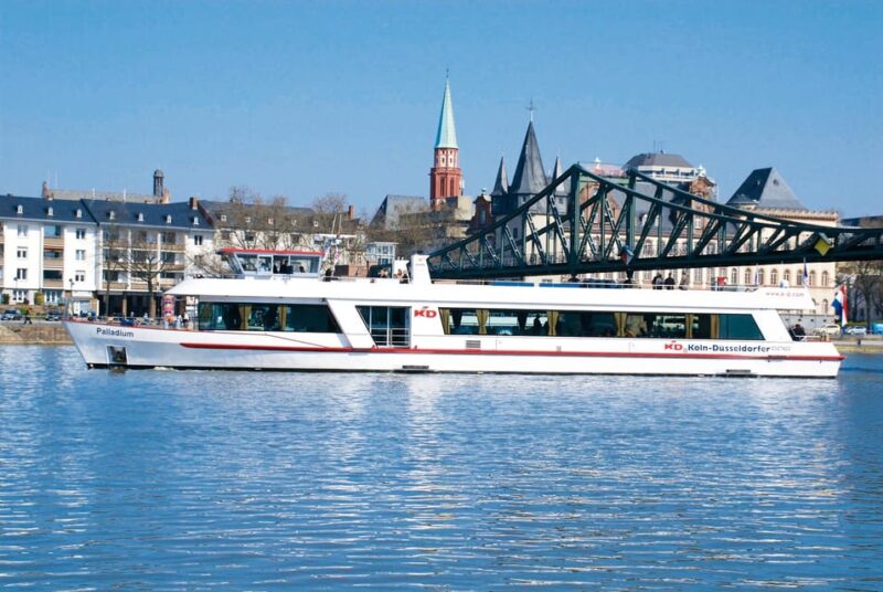 Frankfurt: 1-Hour Panorama Boat Cruise on the river Main - What Is Included in the Cruise