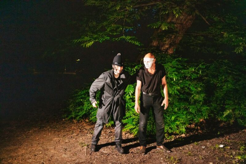 Frankfurt: Jack the Ripper Fright Tour - Theatrical Storytelling in Günthersburgpark