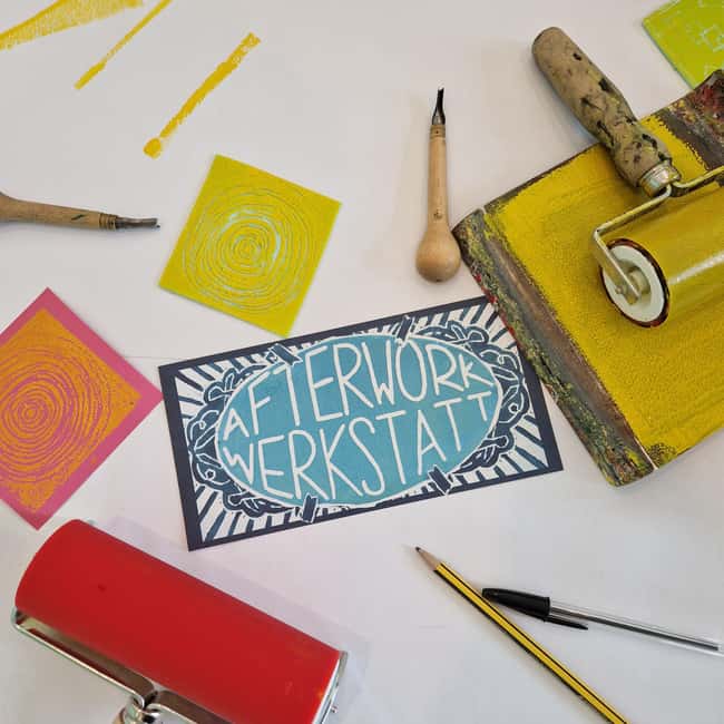 Frankfurt: Museum of Communication After Work Workshop - What You Do During the Workshop: Printing, Binding, and Crafting