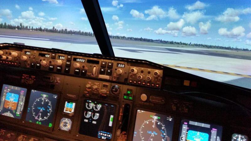 Frankfurt: "Ready for take off" - Flight Simulator B737 - Meeting Point and Accessibility