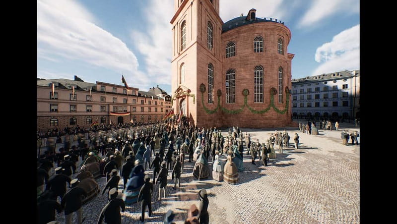 Frankfurt: Walking Tour - discover the city with VR glasses - Frankfurt VR Walking Tour: Discover the City Through Time