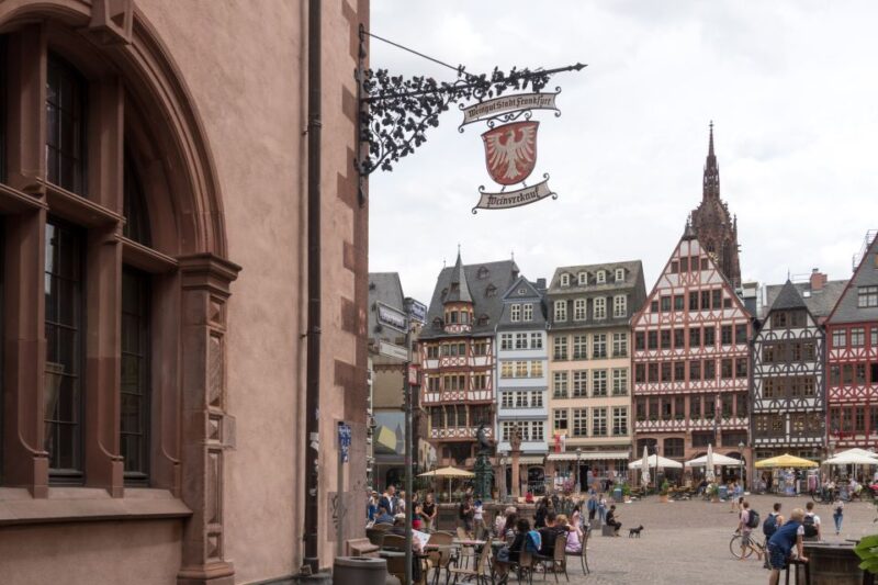 Frankfurts Top Attractions Full-Day Private Tour by Car - Walking Through Frankfurt’s Historic Old Town and Modern Streets