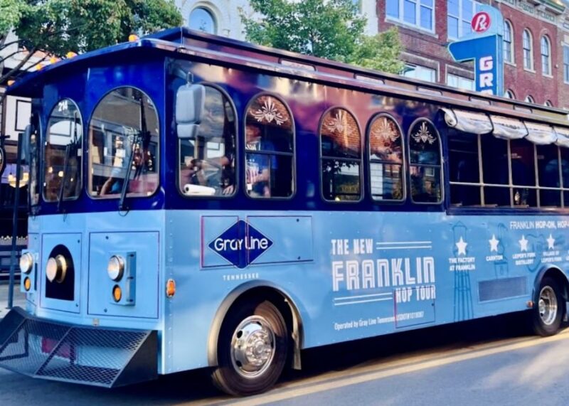 Franklin: Trolley Hop-On and Hop-Off Tour - The Role of the Live Guides
