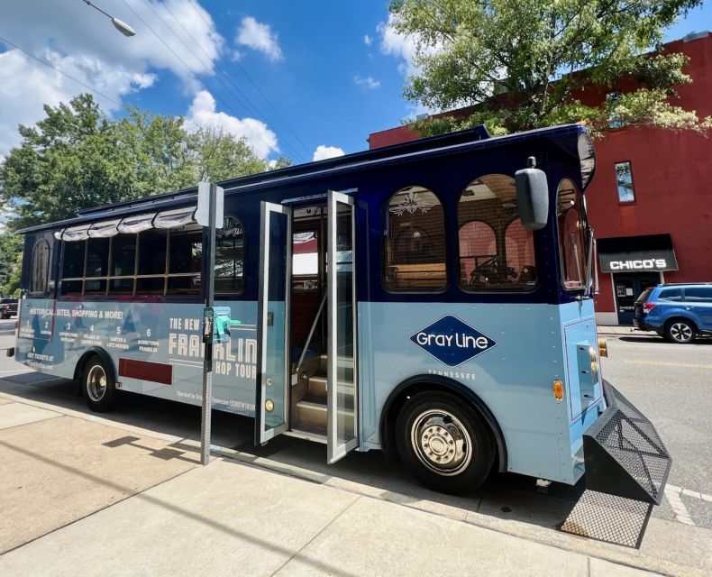 Franklin: Trolley Hop-On and Hop-Off Tour - The Flexibility of the Hop-On, Hop-Off System