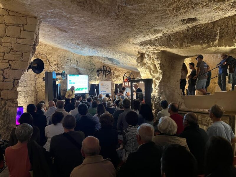 Frantoio Rosso Ipogeo Martina Franca: visit to the medieval oil mill - Interactive Features: Oil Lamps and Light Stations