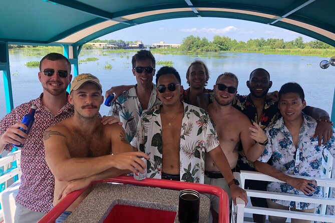 Freaky Tiki Boat Bayou Tour -7 miles from quarter w/ Bathrooms - What Makes This Tour Stand Out: Scenic Views and Wildlife Sightings