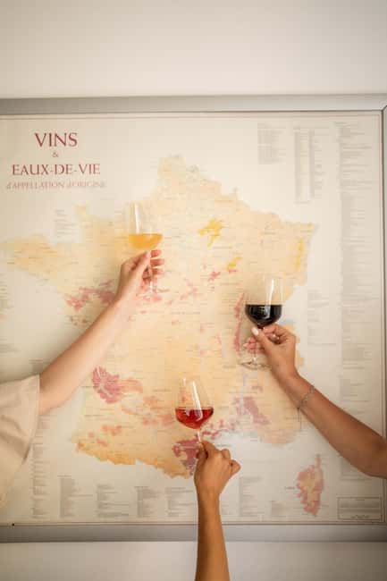 Frecnh Wine Tasting in City Center of Nice - Tasting Structure and Pacing