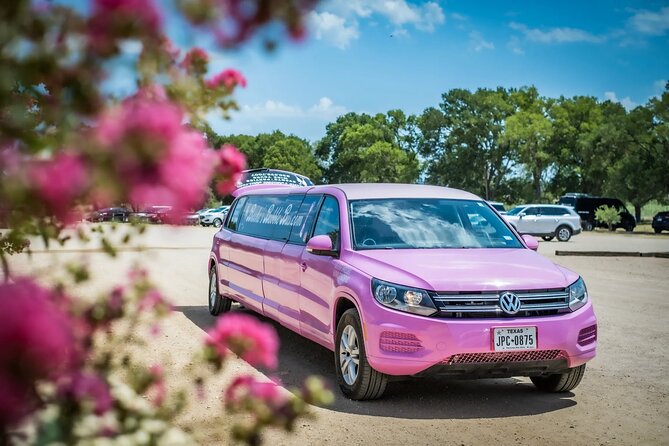 Fredericksburg Private Wine Tour Volkswagen Limo - The Comfort and Style of the Pink Volkswagen Limousine