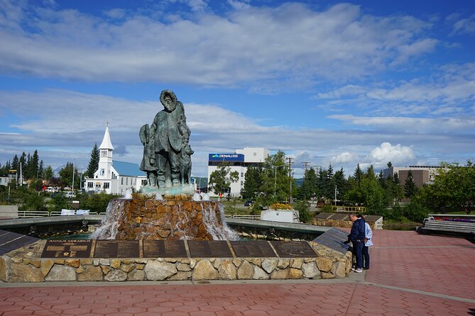 Free Pick up - Fall Alaskan Husky Dog Sledding Cart/ATV Ride - Major Landmarks Visited During the City Tour