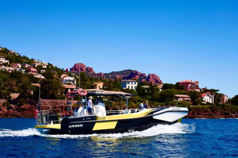 Fréjus : Esterel Calanques Cruise (Comfort Boat) + Swim Stop - Practical Tips for a Smooth Experience