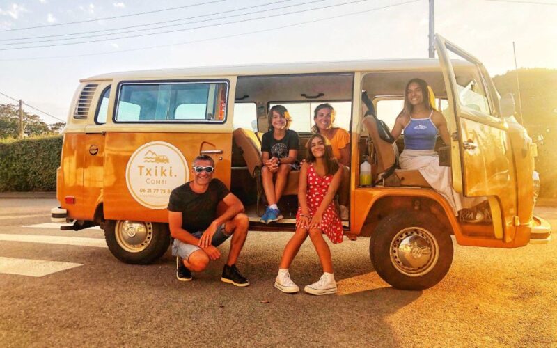 French Basque Country Coastline tour in a 70'sVW Van - The Unique Charm of the 70’s VW Combi Vans