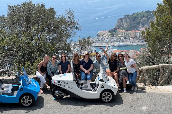 French Riviera Cities & Sightseeing Scoot Coupe Tour from Nice - Scenic Drive Back to Nice via Coco Beach
