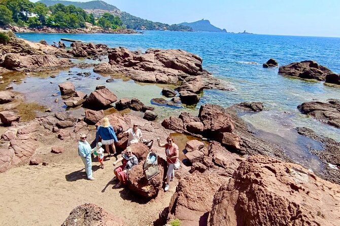 French Riviera Colorado & Var West by Train (from Cannes/Nice) - The Dramont: Red Cliffs and Coastal Trails