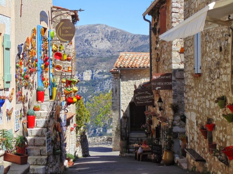 French Riviera: Countryside Half-Day Tour from Nice - Discovering Gourdon: An Elevation of Medieval Charm