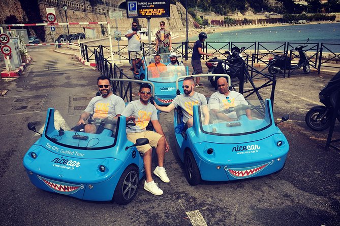 French Riviera Famous Cities Scoot Coupe Tour from Nice - The Exciting Scoot Coupe Vehicles