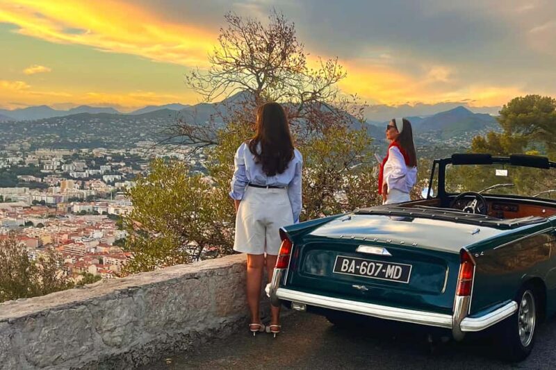 French Riviera: Private tour in a vintage convertible car - Discover the French Riviera in a Classic Convertible