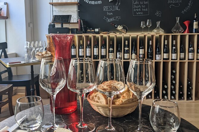 French Wine, Champagne And Cheese Tasting Paris SECRET WINE DOOR - The Cheese and Bread Pairings: Elevating the Wine Experience
