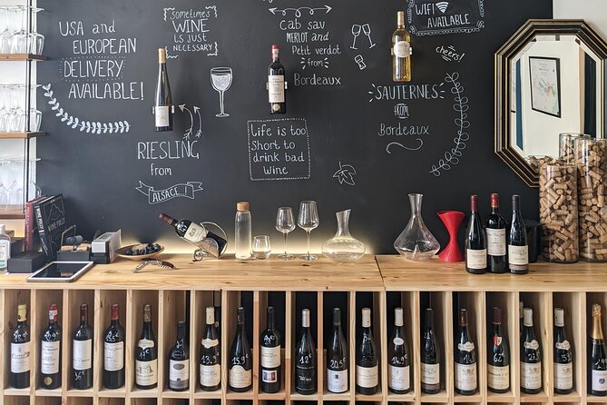 French Wine, Champagne And Cheese Tasting Paris SECRET WINE DOOR - Additional Shopping and Eiffel Tower Views