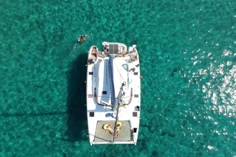 From Adamas: Milos and Poliegos Catamaran Cruise with Lunch - Frequently Asked Questions