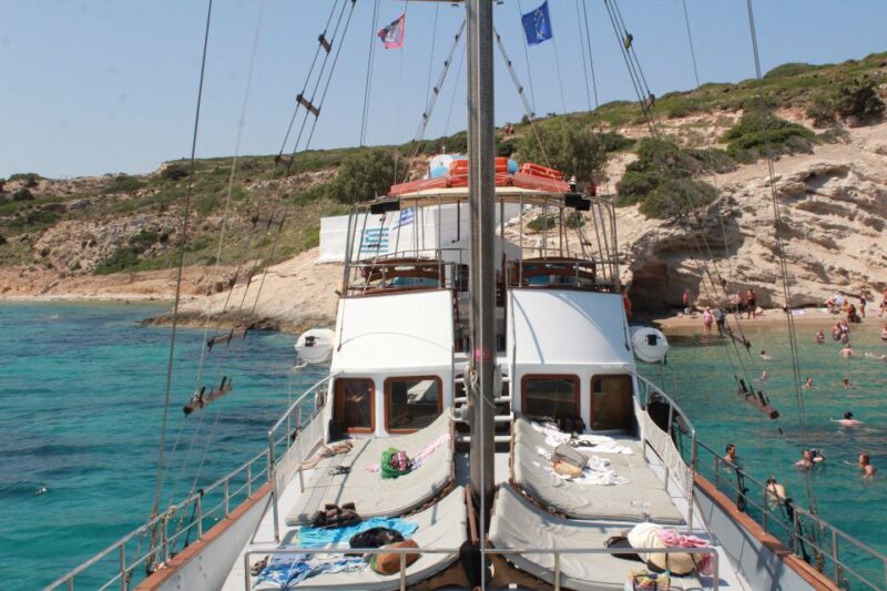 From Ag Anna: Rina's Cave and Ano and Kato Koufonisi Cruise - Key Points