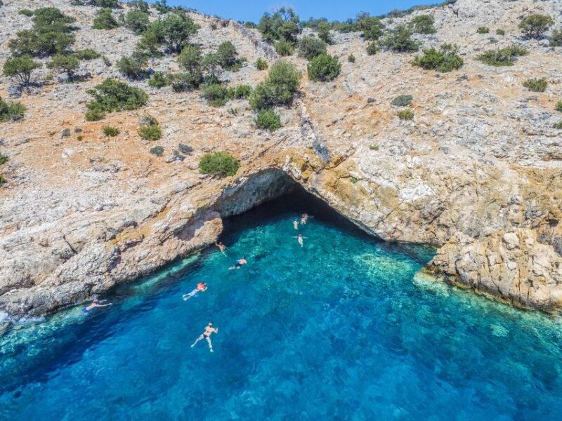 From Ag Anna: Rina's Cave and Ano and Kato Koufonisi Cruise - Exploring Kato Koufonisi: An Uninhabited Treasure