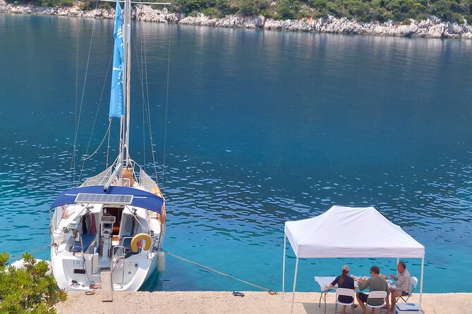 From Agia Efimia: All Inclusive Sailing Day Tour to Ithaca - The Highlights of Gidaki Beach in Ithaca