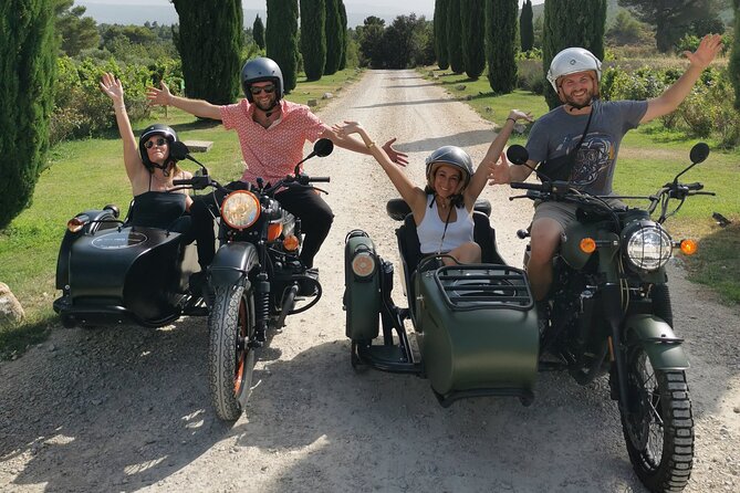From Aix-en-Provence : Half-day Sidecar Wine Tour - Scenic Ride to Sainte-Victoire Mountain and Breathtaking Panoramas