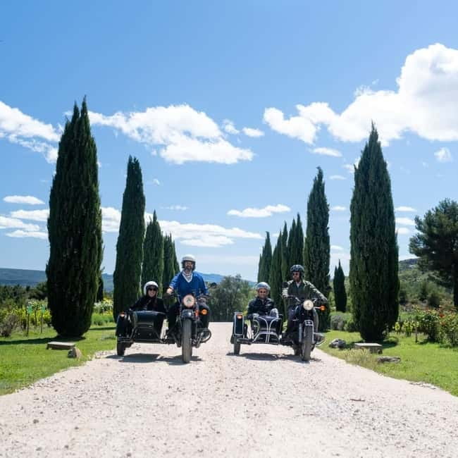 From Aix-en-Provence : Half-day Sidecar Wine Tour - Exploring the Routes and Pacing