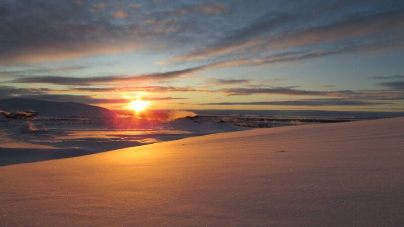 From Akureyri: Godafoss and Lake Myvatn - Visiting Hverir: The Bubbling Mud Pits and Steaming Vents