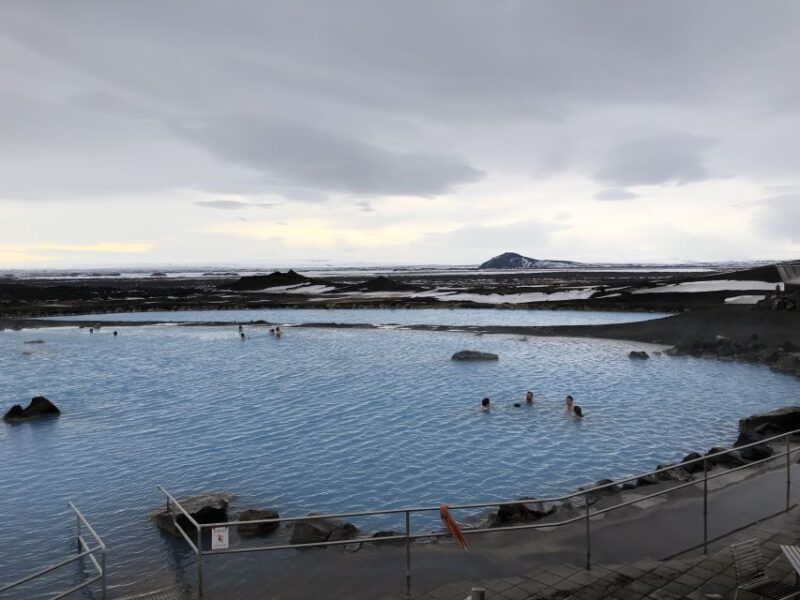 From Akureyri: Lake Myvatn and Godafoss Guided Tour - Relaxing at Myvatn Nature Baths