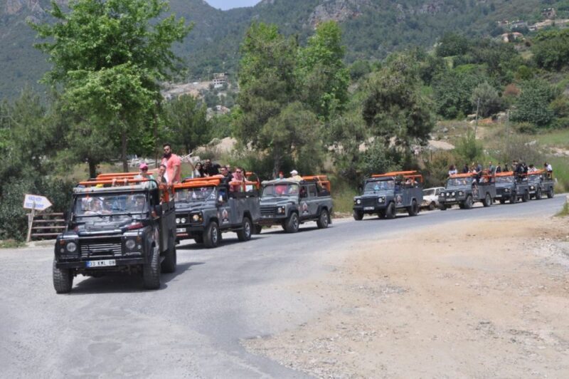 From Alanya: Jeep Safari Tour with Lunch at Dim River - Water Fights and Scenic Views on the Mountain Trails