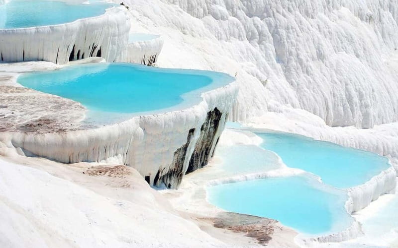 From Alanya: Pamukkale Day Trip with Hierapolis & Lunch - Pamukkale’s White Terraces: A Natural Wonder
