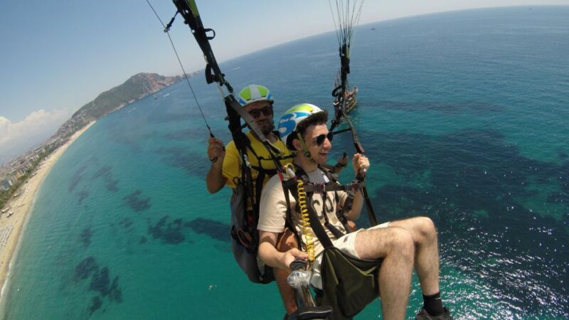 From Alanya: Tandem Paragliding With Transfer and Insurance - Stops and Itinerary Details