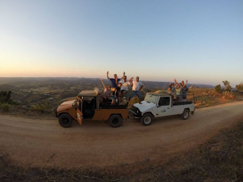 From Albufeira: Algarve Sunset Jeep Tour with Tastings - Sunset Viewing and Sparkling Wine Celebration