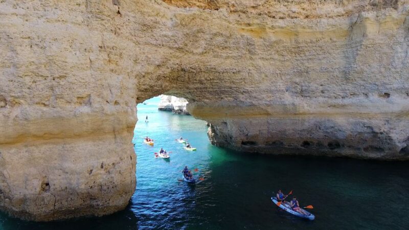 From Albufeira: Benagil Hidden Caves Tour by Kayak - The Return to Albufeira Marina and Optional Refreshments