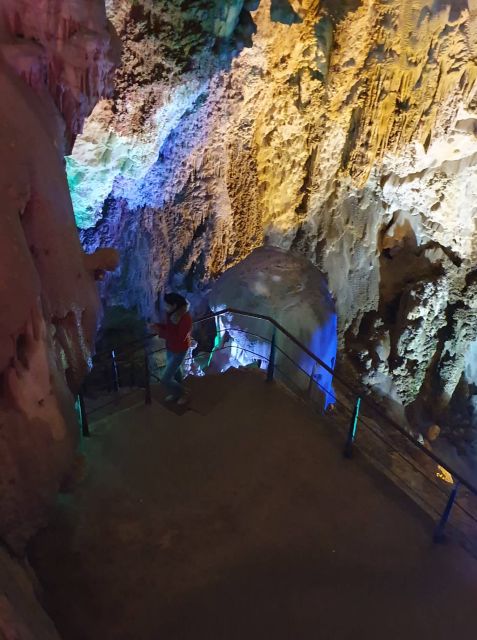 From Alicante: to the caves in Europe, Canelobre. Gidovik - Inside the Canelobre Cave: Formations and Illumination