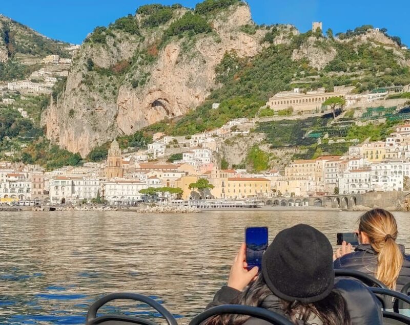 From Amalfi: Coast & Furore Fjord Boat Tour with Swim Break - Booking and Cancellation Policies