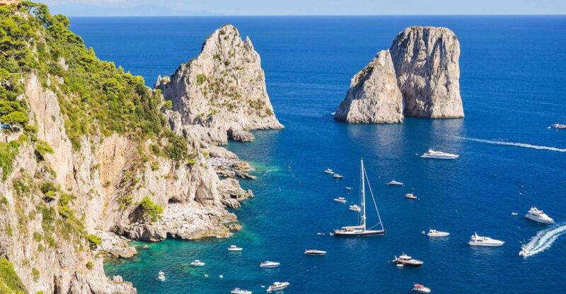 From Amalfi: Day Trip to Capri Private Boat Tour with Drinks - Key Points