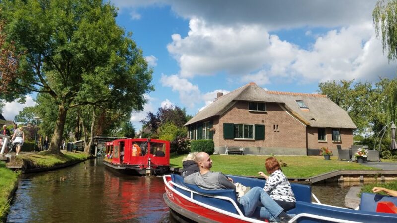 From Amsterdam: Giethoorn Day Trip with Small Electric Boat - Traditional Dutch Cuisine and Local Highlights