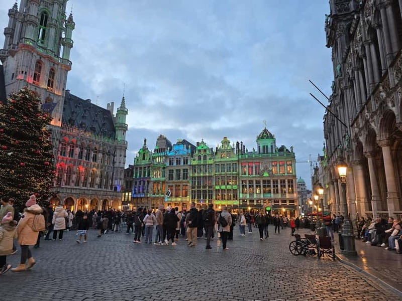 From Amsterdam: Private Christmas Brussels  Stories & VR - From Amsterdam to Brussels for a Private Christmas Adventure