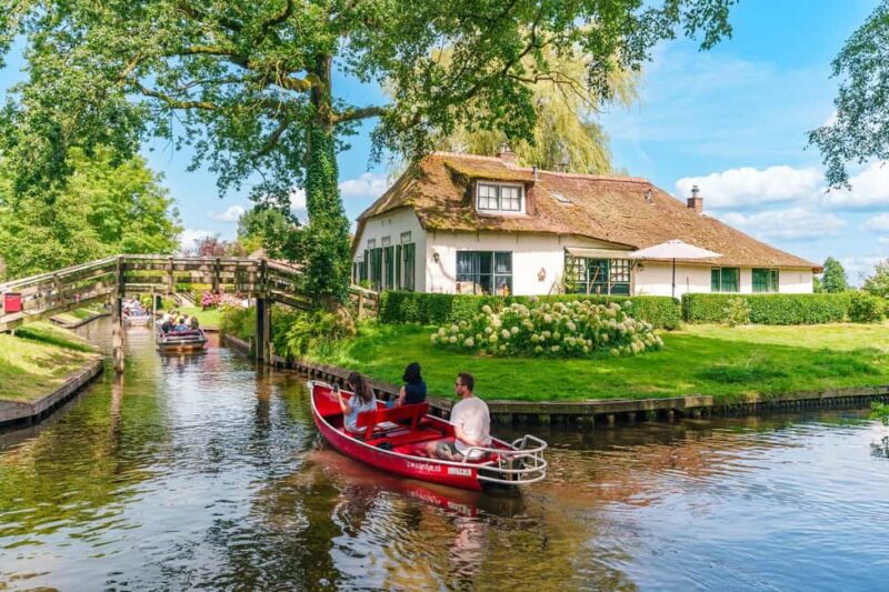 From Amsterdam: Ultimate Giethoorn Experience with Boat Tour - Scenic Departure from Central Amsterdam to the Dutch Countryside