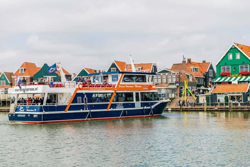 From Amsterdam: Zaanse Schans, Volendam & Marken Day Trip - Marken Island and Its Wooden Shoe Factory