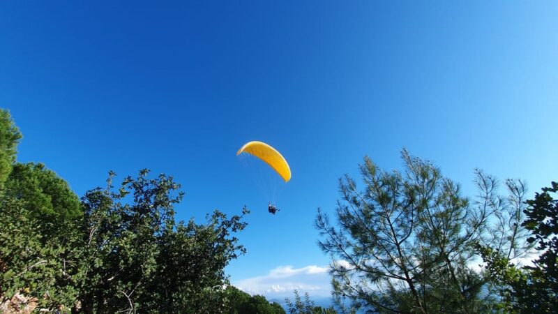 From Antalya/Alanya/Side: Paragliding Adventure - Cleopatra Beach: The Perfect Landing Spot