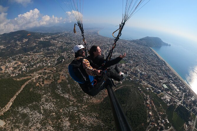 From Antalya Alanya Tandem Paragliding With Beach Visit - Experience Thrilling Tandem Paragliding with Beach Landing in Alanya